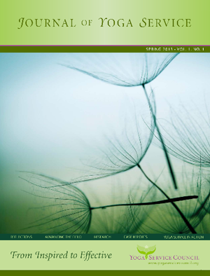 Journal of Yoga Services, First Issue